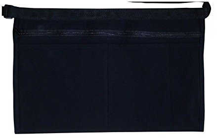 Coloured Denim 4 Pocket Market Trader Money Belt - Black