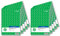SIGEL RE525/10 Rechnungen A5, 2x50 Blatt, 10er Pack, mit Blaupapier und Abheftlochung, Rechnungsblock