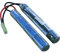 AboutBatteries Batterie Type Airsoft CS-NS120C32MT, 9.6V, 1500mAh, Ni-MH
