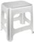 keeeper Maxi-Hocker, Anti-Rutsch-Gummierung, Polypropylen, 41 x 33,5 x 42,5 cm, Max, Silber