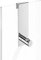 ZACK 40089 BATOS Haken für Glasduschwand, Edelstahl hochglänzend,14 cm
