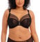 Elomi Women's Plus Size Matilda Underwire Plunge Bra, Black, 40F
