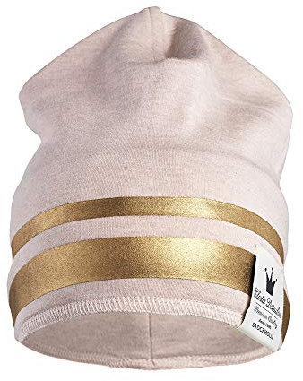Elodie Details Winter-Mütze, 6–12 Monate, Rosa mit Gold