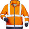 Warn-Fleecejacke BenediktGr. S, orange-marine 