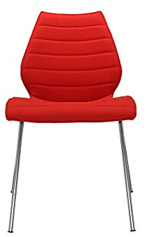 Kartell Maui Soft Sessel, Plastik, rot, 56 x 85 x 55 cm