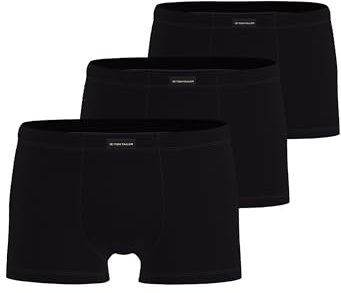 Tom Tailor Herren Hip Pants 3er Pack 8710-6061 Retroshorts (3er Pack)