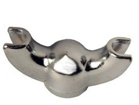2-Wege-Auslauf 3/8'' für Gaggia Siebträger Chrom / Messing