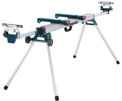 Bosch GTA3800 - Soporte plegable para sierra de ingletar, color azul