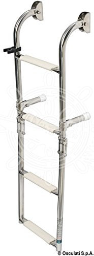 Osculati Klapp-Badeleiter AISI316 Standard 4-stufig
