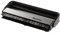 Hama Carbon-Faserbürste für Langspielplatten (antistatisch Schallplatten reinigen, Vinylbürste), schwarz/Silber