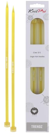 KnitPro Trendz Single Pointed Needles 14 (35cm) | 6.00mm