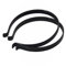 Oxford Radfahrer Hosen-Clips, schwarz, mit PVC-Beschichtung TC954