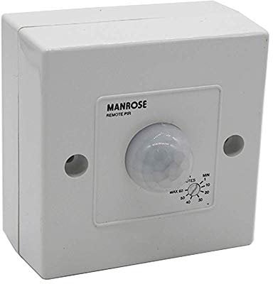 Manrose PIR + Timer 1362 Extractor Fan Condensation For Inline Fan Bathroom
