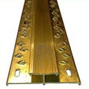 Carpet Threshold Brass Double Door Bar Joining Carpet to Carpet