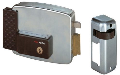 Serratura Elettrica da Applicare Cisa Art. 11921 Misura 60 mm Verso Dx per Esterno
