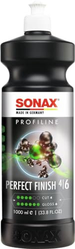 SONAX PROFILINE PerfectFinish (1 Liter) Finishpolitur zum 1-stufigen Polieren von lokal ausgeschliffenen Lackschäden wie Staubeinschlüssen oder Läufern | Art-Nr. 02243000