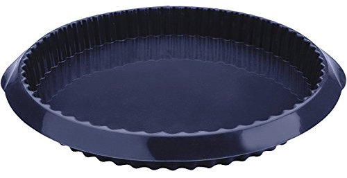 Ibili 870007 Moule à tarte dentelé Blueberry 28 cm 100% Silicone