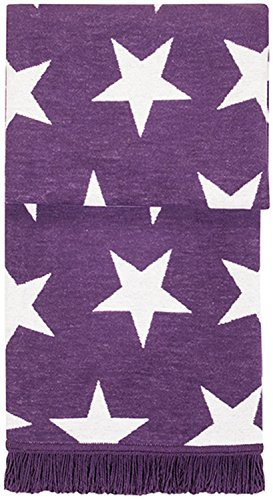 pad home Wohndecke Star purple 150 x 200
