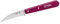 Opinel 254391 Erwachsene Gemüsemesser No. 114, Rostfreier Sandvik-Stahl, Gebogen, Violetter Buchenholzgriff Kochmesser, Mehrfarbig, Einheitsgröße