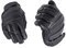 TacFirst Einsatzhandschuhe SEK 1 H006, 360° schnitthemmende Polizei, Security Handschuhe, Schwarz, XS