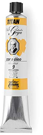 Colores al Óleo Goya Titan Amarillos - Tubo 10-60 mL, 9-Amarillo Real