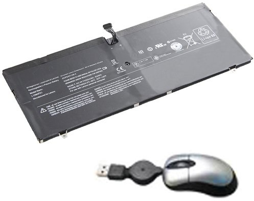 amsahr YOGA2PRO-05 Ersatz Batterie für Lenovo Ideapad Yoga 2 pro 13, Y50-70AM-IFI - Umfassen Mini Optische Maus schwarz