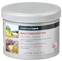 FIAP premiumcare BACTOBOOSTER 500 g - Filterstarter - Bakterienstarter - Wasseraufbreiter - Mikroorganismen für Garten- und Schwimmteiche - Verschiedene Größen