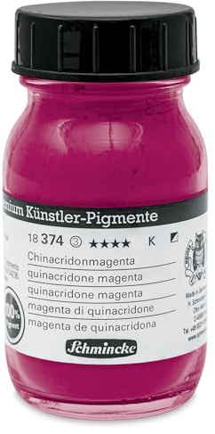 Schmincke feinste Künstler-Pigmente, Chinacridonmagenta - 100 ml