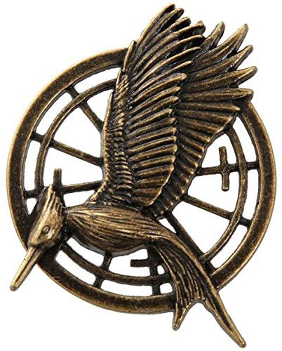 Brooch The Hunger Games - Broche en bronze - Motif geai moqueur