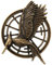Brooch The Hunger Games - Broche en bronze - Motif geai moqueur
