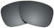 Revant Lentes de Repuesto Compatibles con Gafas de Sol Ray-Ban Justin RB4165 54mm, Polarizados, Negro Cromado MirrorShield