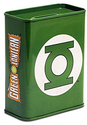 Logoshirt® DC Comics | Green Lantern | Logo | Blech-Spardose | Lizenziertes Originaldesign
