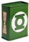 Logoshirt Alcancia Linterna Verde Logotipo - Cerdito Hucha DC Comics - Green Lantern - Logo - Piggy Bank Superhéroe - Diseño Original con Licencia