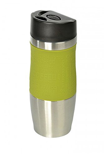 Wellgro® Mug isotherme en acier inoxydable 400 ml - Sans BPA - Isolant vert