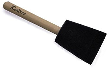 Redtree Industries 000051 Pinceau Mousse Jetable 2,5 cm