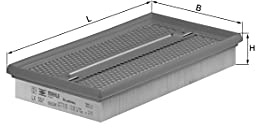 MAHLE LX 557 - Air Filter Car - Engine