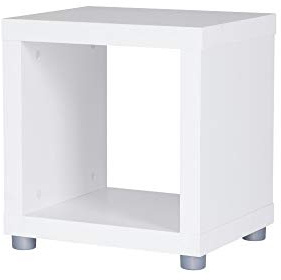Phönix 118208WE Regal, inklusive Kunststofffüße Caro, 1 x 1 m