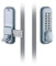 Codelocks 0100 SG CL100 Surface Deadbolt Mechanisches Schloss, Silbergrau, Standard
