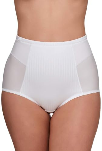 SUSA Miederhose Damen I Cremona 5233 I Shapewear Miederhose mit starkem Shaping Effekt I Bauchweg Slip & Figurformende Unterwäsche I Formt Taille, Bauch & Po I Weiß, 70