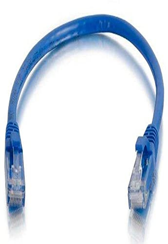 C2G 00701 Cat6a Cable - Snagless Unshielded Ethernet Network Patch Cable, Blue (15 Feet, 4.57 Meters)