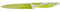 Ibili Cuchillo DE Cocina ANTIAD.Verde 12 CM, Stainless Steel