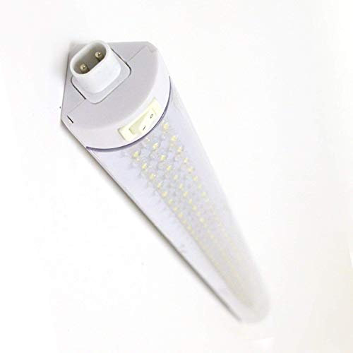 LED Unterbauleuchte Merlin Küchenlampe Weiß Aufbauleuchte Schalter (Länge 55cm)