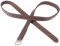 TdeT Steigbügelriemen Leder und Nylon – Dunkelbraun – 120 cm