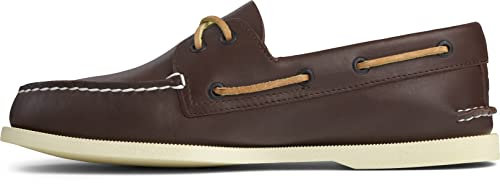Sperry Herren A/O 2-Eye Lea. Classic Bootsschuhe, Marrone Brown