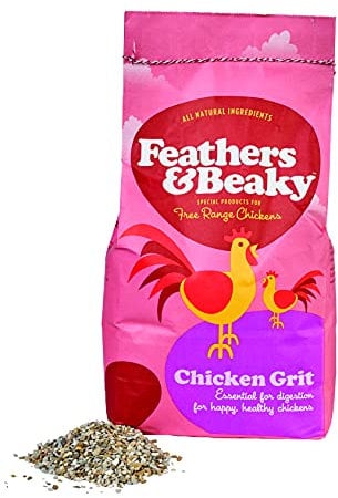 Feathers & Beaky | Chicken Grit | Produces Strong Bones & Shells | Aids Digestion | Made in the UK (5kg)
