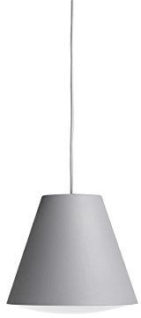 HAY Sinker Pendelleuchte S, 19 cm, grau, 400475-1509000, H.19 x ø 23 cm