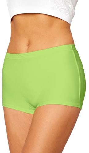 Merry Style Damen Badeshorts Bikini Bikinihose L23L1 (Hellgrün (70080),46)