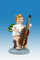 Rudolphs Schatzkiste Holzfigur Engel sitzend mit Cello und Krone Höhe 6cm NEU Holzengel Instrument Seiffen Erzgebirge Figur Dekoration Holzfiguren Weihnachten Fensterschmuck Spielzeug Deko