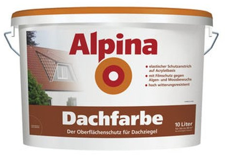 Alpina Dachfarbe Rotbraun 5 L
