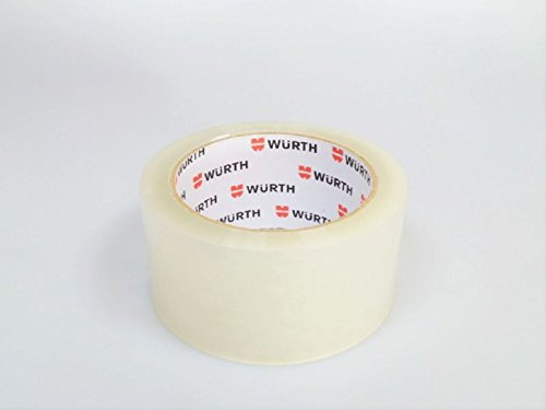 Würth Packband transparent (4038898462132) 66m50mm Klebeband Paketband
